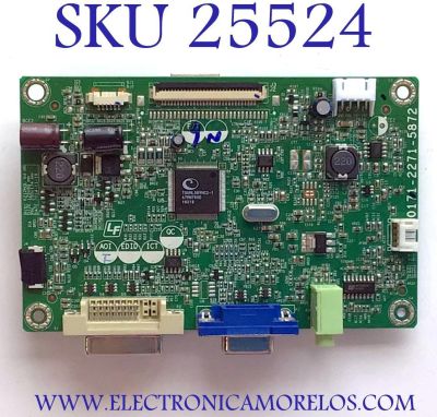 MAIN PARA MONITOR ACER NUMERO DE PARTE 0171-2271-5872 / 0171-2271-5872 / R35241420150(A2) / K242HQL  / 64MEB1GBA23292A PANEL  M236HGE-L20 REV.C5 / MODELO  K242HQL Bbmd