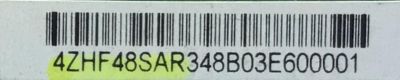 T-CON PARA TV LG NUMERO DE PARTE 4Z.HF48S.AR3 / V650HK1-CS6 / 4ZHF48SAR348B03E600001 / MODELO 65LB5200-UA - Imagen 3