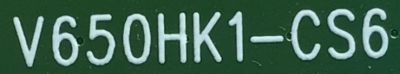 T-CON PARA TV LG NUMERO DE PARTE 4Z.HF48S.AR3 / V650HK1-CS6 / 4ZHF48SAR348B03E600001 / MODELO 65LB5200-UA - Imagen 2