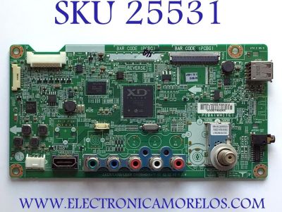 MAIN PARA TV LG / NUMERO DE PARTE EBT62007612 / EAX65049104(1.0) / LA32B/LA36B/LB36B / 33SMXL140002 / 62007612 / G032T902K5 / PANEL HC320DXN-SLFG1-21XX / MODELOS 32LN536B-UB / 32LN536B-UB.AWMRLJM