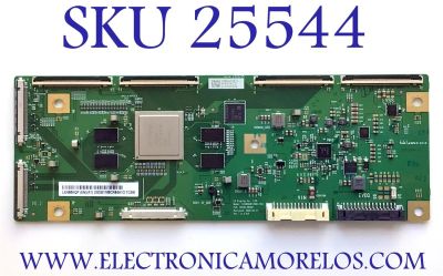 T-CON PARA TV SONY NUMERO DE PARTE 6614C / 6870C-0848C / LE480AQP-ENA1-TCA / PANEL LE480AQP(EN)(A1) / MODELO XBR-48A9S