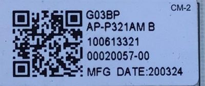 FUENTE DE PODER PARA TV SONY / NUMERO DE PARTE 1-006-133-21 / 100613321 / G03BP / AP-P321AM B / 2955066702 / AP-P321AM / E166702 / PANEL YDAF075DND01 / MODELO XBR-75X90CH / XBR75X90CH - Imagen 2