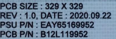 FUENTE DE PODER PARA TV LG NANO CELL SMART TV / NUMERO DE PARTE EAY65169952 / B12L119952 / 65169952 / E247691 / LGP86M-19SP / CTI-600 / KB-5150 / PANEL NC860DQD-AAHH5 / MODELO 86NANO90UNA / 86NAN090UNA / 86NANO90UNA.BUSWLJR - Imagen 2