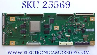 T-CON PARA TV SONY SMART TV / NUMERO DE PARTE 6871L-5981G / 6870C-0816A / 5981G / LE650AQP-AMA2-Y31 / PANEL LE550AQP (AM)(A1) / MODELO XBR-55A9G / XBR55A9G / XBR-55A8G