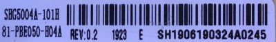 FUENTE PARA TV PIONEER / NUMERO DE PARTE ESTA  81-PBE050-H4A / SHG5004A-101H / SH1906190324A0245 / MODELO PLE-43S09UHD / PLE43S09UHD - Imagen 2