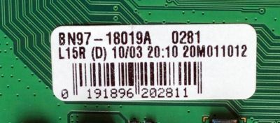 MAIN PARA SMART TV SAMSUNG QLED 4K UHD CON HDR / NUMERO DE PARTE BN94-15731F / BN41-02756C-000 / BN97-18019A / BN96-51294U / BN9415731F / PANEL CY-RT058HGNV2H / MODELOS QN58Q60TAFXZA / QN58Q60TAFXZA  DB01 - Imagen 3