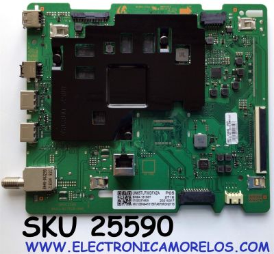 MAIN PARA TV SAMSUNG SMART TV 4K CRYSTAL UHD HDR / NUMERO DE PARTE BN94-16156T / BN41-02751B / BN97-18573G / BN97-17444G / PANEL CY-BT065HGLV9H / DISPLAY LSF650FN14-R02 / MODELOS UN65TU7000FXZA / UN65TU700DFXZA / UN65TU7000FXZA FO10