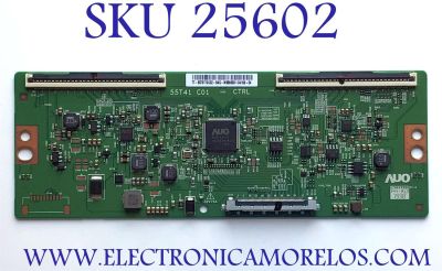 T-CON PARA TV SCEPTRE NUMERO DE PARTE 5575T13C02 / 55T41 C01 / TT-5575T13C02-9AG-M536939-04169-04 / PANEL DCT750QVN04.6 / MODELO N75