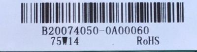 MAIN-FUENTE  PARA TV WESTINGHOUSE NUMERO DE PARTE WR40FX2019 / CH_XC9C_A / TPD.MS1603.PB751 / B20074050-0A00060 / PANEL C400Y19-5C / MODELO  WR40FX2019 - Imagen 2