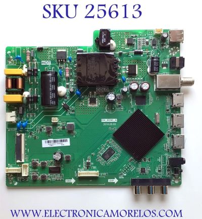 MAIN-FUENTE  PARA TV WESTINGHOUSE NUMERO DE PARTE WR40FX2019 / CH_XC9C_A / TPD.MS1603.PB751 / B20074050-0A00060 / PANEL C400Y19-5C / MODELO  WR40FX2019