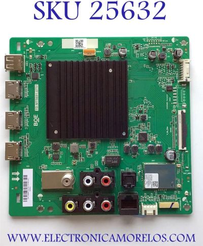 MAIN PARA TV VIZIO 4K UHD HDR SMART TV / NUMERO DE PARTE 60103-00756 / TD.MT5691.U751 / 4300091099 / 192E214065A / N21020383 / PANEL BOEI750WQ1 / MODELO V755-J04 / V755-J04 LBNFE5 / V755-J04 LBNFE5KX