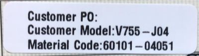 FUENTE DE PODER PARA TV VIZIO NUMERO DE PARTE 60101-04051 / SHG7502B-116E / 25-DB5902-X2P1 / CQC14134104969 / PANEL BOEI750WQ1 / MODELOS  V755-H4 LBNFB4 / V755-H4 LBNFB4KX / V755-H4 LBNFB4KW / V755-J04 / V755-J04 LBNFE5 / V755-J04 LBNFE5KX - Imagen 2