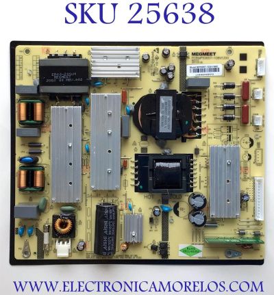 FUENTE PARA TV RCA NUMERO DE PARTE MP5565T-122V1160C / MP5565T-108V1200 / L120162210201713 / MODELO RTU6549