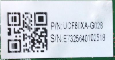 MAIN PARA TV PHILIPS NUMERO DE PARTE UCF80XA-G028 / BACRRAG0201 1 / C78WD0F028800783 / E7325640102518 / MODELO 65PFL4864/F7 C - Imagen 2