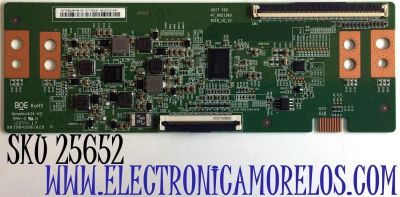 T-CON ORIGINAL PARA TV PHILIPS / NUMERO DE PARTE 44-9771614C / HV750QUBF9B / HD1A12K1683 / B03904SS0102B / 47_6021363 / PANEL BOEI750WQ1-F9B / DIPLAY HV750QUB-F9B / MODELO 75PFL5604/F7 A / 75PUL7552/F7