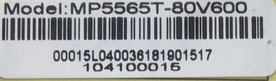 FUENTE DE PODER PARA TV WESTINGHOUSE SMART TV / NUMERO DE PARTE MP5565T-80V600 / MP5565T-147V700 / E255554 / KB-5150 / 104100015 / MODELO WG43UX4100 - Imagen 2