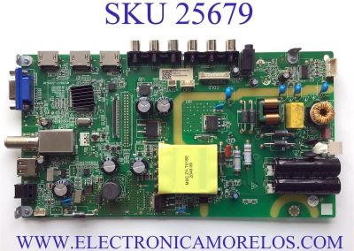 MAIN FUENTE (COMBO) PARA TV JVC·ROKU TV SMART TV / NUMERO DE PARTE MS36637-ZC01-01 / 20201122 / 1010454464 / 1010454464-00460 / M19/2010075668/18 / E022M324-F1 / E168066 / PANEL V400HJ9-PE1 / DISPLAY V400HJ9-PE1 / MODELO LT-40MAW300