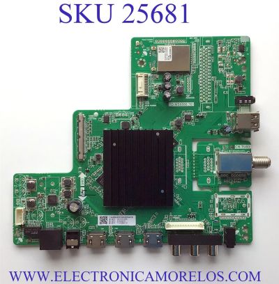 MAIN FUENTE (COMBO) SCEPTRE ANDROID TV 4K UHD SMART TV / NUMERO DE PARTE 260101014330 / TD.MS6886.761 / 4100066937 / 1110-4000094-260101014330-200109-A01208 / P2RK24315A0A / 19127260 / D49E3B8E1153 / HK500WLEDM-JH4DH / PT500GT01-1 / MODELO G50 / A518CVU