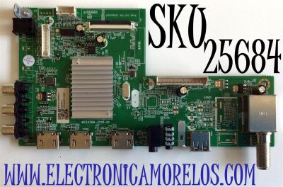 MAIN PARA JVC 4K UHD RESOLUCION (3840 x 2160) SMART TV / NUMERO DE PARTE 1010423007 / 2E0184680 / KB6160A / M58/2010068820/17 / 20200814 / PANEL V500DJ7-QE1 / MODELO LT-50MAW500