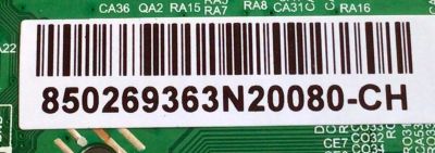 MAIN PARA TV ONN·ROKU TV 4K UHD HDR SMART TV (50) / NUMERO DE PARTE T.MS1801.81 / CH_C.RK.M1801-UC / 2130002321 / 515Y18010M02 / 536D5006DU15 / PANEL´S C500Y19-5C / CC500PV4D / DISPLAY V500DJ7-QE1 REV.C4 / CC500PV7D / MODELO 100012585 - Imagen 2