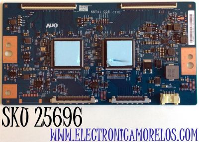 T-CON PARA TV SONY / NUMERO DE PARTE 5555T41C09 / 55T41 C05 CTRL / 55.55T41.C09 / PANEL YDAF055DNU01 / MODELO XBR-55X950H / XBR55X950H