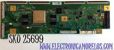 T-CON PARA TV LG OLED SMART TV / NUMERO DE PARTE 6871L-6275C / 6870C-0852B / LE650AQD-ENA1-TJA / FB2 08F / H10130T / 6275C / PANEL LE650AQD (EN)(A1) / MODELOS OLED65CXPUA.BUSWLJR / OLED65CXPUA