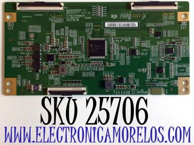 T-CON PARA TV PHILIPS (( NUEVA )) / NUMERO DE PARTE 44-97717970 / 47-6021287 / C-PCB_HV650QUB / HV750QUBF9D / 44-9771797O / PANEL BOEI750WQ1-F9D / MODELO 75PFL5604/F7 / 75PFL5604/F7 A