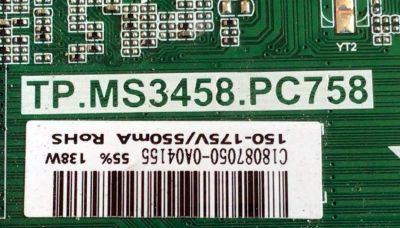 MAIN FUENTE (COMBO) SCEPTRE 4K UHD TV / NUMERO DE PARTE T201807050A / TP.MS3458.PC758 / 8142123342060 / HV550QUB_H11 / U550CV-UMR / 20180403_104347 / C18087050 / 2605325A0 / PANEL CN55XB621 / MODELO W55 / U550CV-UMR - Imagen 2