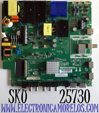 MAIN FUENTE (COMBO) PARA TV SCEPTRE / NUMERO DE PARTE MSD3458HB-L / TP.MS3458.PC757 / Z20050935 / CC500PV4D / PANEL CV500U1-T01_V01 / MODELO W50 TBTV58HA