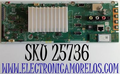 MAIN PARA TV PHILIPS / NUMERO DE PARTE ACLUV011 / ACLUVUT-50UX / BACLRZG0401 A / PANEL UCAU4XT / MODELO 50PFL5604/F7