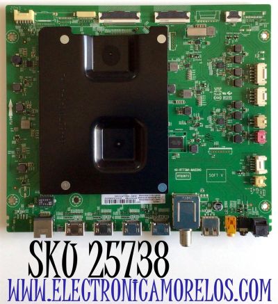 MAIN PARA TV TCL 4K QLED DOLBY VISION HDR SMART TV / NUMERO DE PARTE 08-CS75CUD-OC402AA / 40-RT73M1-MAD2HG / 08-RT73012-MA200AA / 08-RT73012-MA300AA / V8-RT73K01-LF1V1050 / GTC009300I / PANEL LVU750NDHL CD9W00 / DISPLAY ST7461D02-7 VER.2.1 / MODELO 75R635