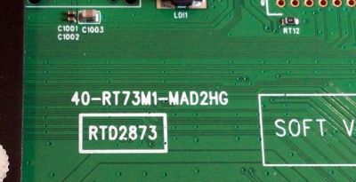 MAIN PARA TV TCL 4K QLED DOLBY VISION HDR SMART TV / NUMERO DE PARTE 08-CS75CUD-OC402AA / 40-RT73M1-MAD2HG / 08-RT73012-MA200AA / 08-RT73012-MA300AA / V8-RT73K01-LF1V1050 / GTC009300I / PANEL LVU750NDHL CD9W00 / DISPLAY ST7461D02-7 VER.2.1 / MODELO 75R635 - Imagen 2