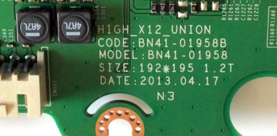 MAIN PARA TV SAMSUNG / NUMERO DE PARTE BN94-07218D / BN97-07053R / BN41-01958B / PANEL CY-SF550DSLVCH / MODELO UN55F7050 / UN55F7050AFXZA / UN55F7050AFXZA UD02 - Imagen 3