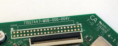 MAIN PARA TV SHARP NUMERO DE PARTE XFCB01K011 / 715G7447-M0B-000-004Y / (X)XFCB01K011010X / BPFFMVKX3 / PANEL TPT315B5-EUJFFE REV:S1C / MODELO LC-32LB370U - Imagen 3