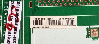 MAIN PARA TV LG ORIGINAL 4K UHD SMART TV / NUMERO DE PARTE EBT66458204 / EAX69083603 / EAX69083603(1.0) / 66458204 / PANEL NC550DQG-AAHX1 / DISPLAY LC550DQJ (SM)(A1) / MODELO 55UN6955ZUF / 55UN6955ZUF.BUSWLKR / 55UN69ZUF.BUSWLKR - Imagen 3