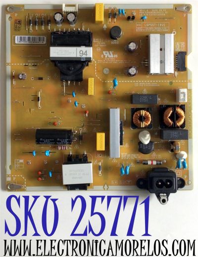 FUENTE DE PODER PARA TV LG 4K UHD SMART TV / NUMERO DE PARTE EAY65149308 / EAX68284302 / 65149308 / LGP55T-19U1 / EAX68284302(1.0) / PLDK-L805C / 3PCR02492B / PANEL NC550DQG-AAHX1 / MODELO 55UN6955ZUF / 55UN6955ZUF.BUSWLKR / 55UP7560AUD.BUSYLKR