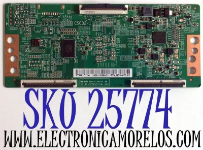 T-CON PARA TV VIZIO / HKPRO / NUMERO DE PARTE 34291100BA01 / CSC02-1 / ST5461D12-6-C-1 / ST5461D12-6 / 34.29110.0BA / 34291100BA07 / PANEL TPT550U2-D126.L REV:S21B / DISPLAY ST5461D12-6 VER.2.2 / MODELOS 55LF621U21 / NS-55F301NA22 / V555M-K01 / HKP55RUHD1