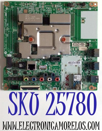 MAIN PARA TV LG 4K UHD SMART TV / NUMERO DE PARTE EBT66527907 / EAX69083603 / EAX69083603(1.0) / 66086801 / 31196731 / PANEL NC700DQE-VSHX / MODELO 70UN6950ZUA / 70UN6950ZUA.AUSMLKR