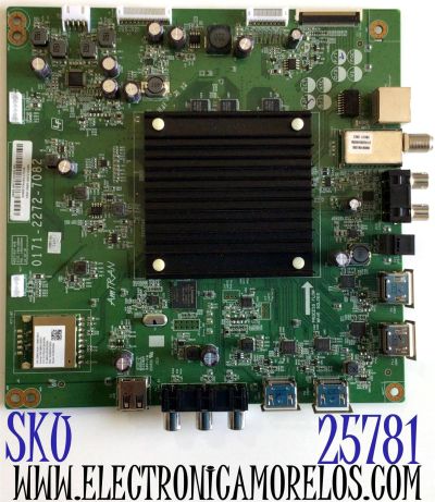 MAIN PARA TV VIZIO QUANTUM 4K UHD HDR SMART TV / NUMERO DE PARTE 3665-0972-0150 / 0171-2272-7082 / 3665-0972-0395 / E54926 / PANEL T650QVN07.9 / MODELO M657-G0 / M657-G0 LAUAQD / M657-G0 LAUAQDKV