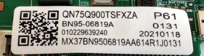T-CON PARA TV SAMSUNG / NUMERO DE PARTE BN95-06819A / BN41-02762A / BN97-17364A / PANEL CY-TT075JLAV6H / MODELO QN75Q900 / QN75Q900TSFXZA / QN75Q900TSFXZA AD04 - Imagen 2