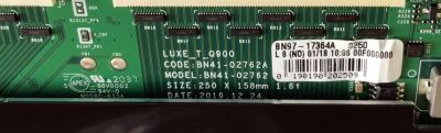 T-CON PARA TV SAMSUNG / NUMERO DE PARTE BN95-06819A / BN41-02762A / BN97-17364A / PANEL CY-TT075JLAV6H / MODELO QN75Q900 / QN75Q900TSFXZA / QN75Q900TSFXZA AD04 - Imagen 3