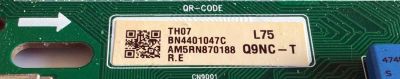 LED DRIVER PARA TV SAMSUNG / NUMERO DE PARTE BN44-01047C / BN4401047C / L75SQ9NC_THS / PANEL CY-TT075JLAV6H / MODELO QN75Q900 / QN75Q900TSFXZA / QN75Q900TSFXZA AD04 - Imagen 2