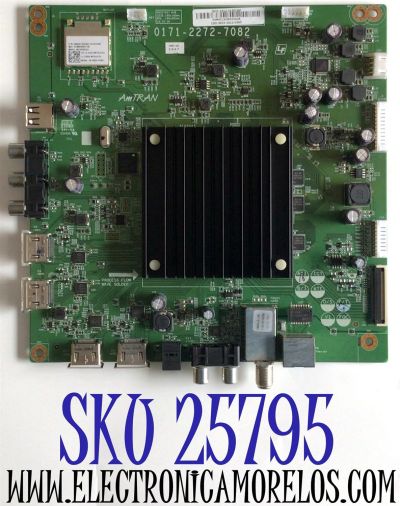 MAIN PARA TV VIZIO QUANTUM 4K UHD HDR SMART TV / NUMERO DE PARTE 3655-1612-0150 / 0171-2272-7082 / 3655-1612-0150(2A) / 3655-1612-0395 / PANEL T550QVN05 / MODELO M557-G0 / M557-G0 LAUAQC / M557-G0 LAUAQCKV