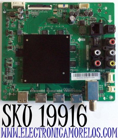 MAIN PARA TV VIZIO 4K UHD HDR SMART TV / NUMERO DE PARTE T.MT5597.U761 / 191E44472A / E248237 / PANEL V500DJ6-D03 / MODELO D50X-G9 / D50X-G9 LINIXU / ((NOTA IMPORTANTE:CHECAR QUE EL PANEL Y MODELO QUE CORRESPONDA CON SU TELEVISION))