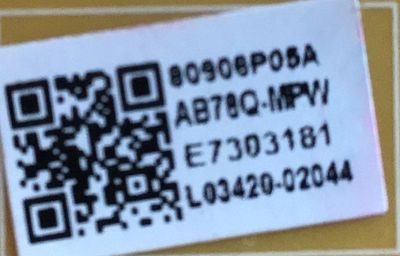 FUENTE DE PODER PARA TV SANYO 4K UHD SMART TV / NUMERO DE PARTE AB78QMPW / AB78Q-MPW / AB78QMPW-001 / BAA78ZF0102 1 / BAA78ZF01 02 1 / BAA78ZF01021 / PANEL UBD85XG / MODELOS FW65C78F / FW65C78F FM1 / FW65C78F FM2 - Imagen 2