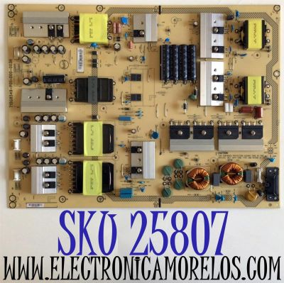 FUENTE DE PODER ORIGINAL PARA TV VIZIO / NUMERO DE PARTE ADTVG1950AB2 / 715G8549-P01-000-003H / (X)ADTVG1950AB2 / VG1950AB2 / PANEL S750QF57 V0 / MODELOS V755-J04 / V755-J04 LBNFE5 / V755-J04 LBNFE5KX / M75-E1 / M75-E1 LTMAEM / M75-E1 LTMAEMMU