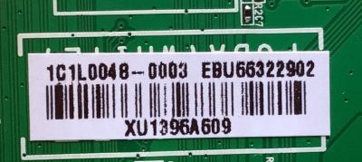 MAIN PARA TV LG NUMERO DE PARTE EBU66322902 / EAX69462206 1C1L0048-0003 / XU1396A509 / PANEL NC500TQG-VHKH1 / MODELO 50UP8000PUA.BUSSLJM - Imagen 2