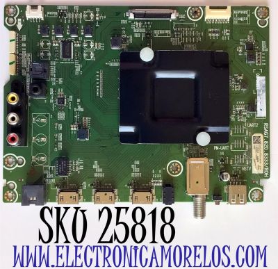 MAIN PARA TV HISENSE NUMERO DE PARTE 246062 / RSAG7.820.8333/ROH / 3TE75G1921E2 / 246065 / TM1993360LD / G192190 / HU75A6506UWR / PANEL HD750S3U71-L3B2/S0/GM/ROH / MODELO 75R6E1