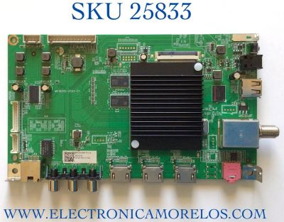 MAIN PARA TV JVC ORIGINAL ROKU TV 4K UHD HDR  / NUMERO DE PARTE 515C16010M07 / MS16010-ZC01-01 / 2E01413C0 / E503744 / KB6160A / DISPLAY CC500PV7D VER.02 / CC500PV7D VER.03 / MODELO LT-50MAW705