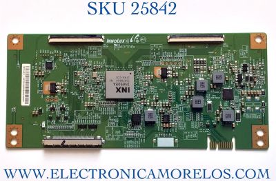 T-CON PARA TV WESTINGHOUSE NUMERO DE PARTE MATDJ4E16 / E22203417112806 / PANEL V580DJ4-ME5 / MODELO WR58UB4108